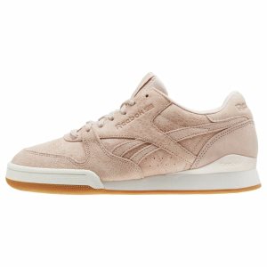 Adidasy Damskie Reebok Phase 1 Pro Beżowe/Różowe PL 64PASJK